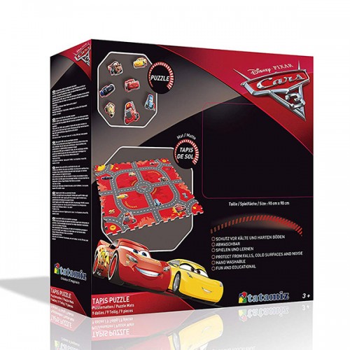 Mekana podna puzzla Cars staza 21015