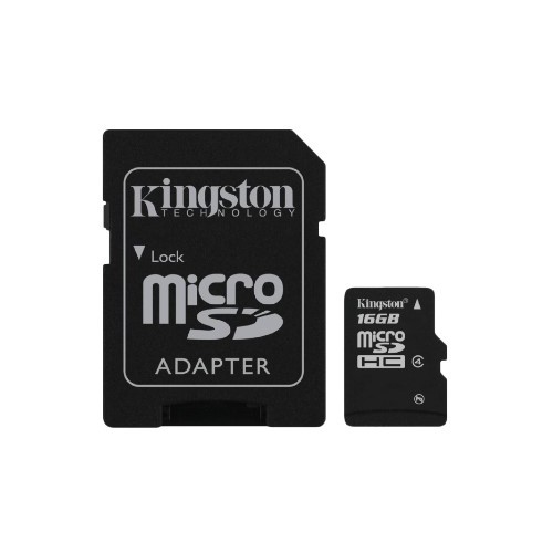 Memorijska kartica sa adapterom 16GB mSd-16GB/CL4+Ad/King