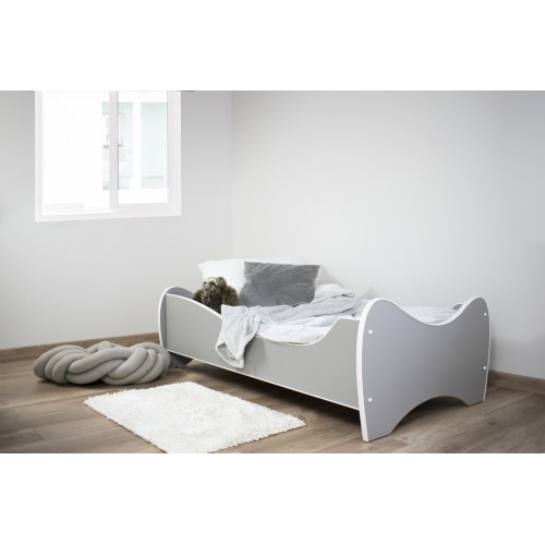 Dečiji krevet Midi Pastel-Light Grey 160X80