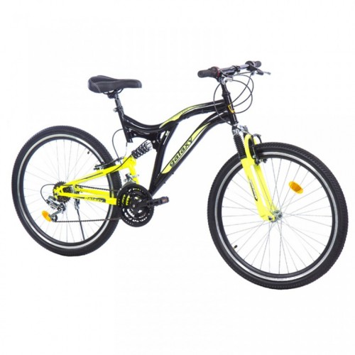 Mountin bike Factor 600 26in 18 crna-neon žuta