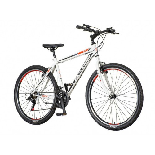 Mtb bicikla explorer belo crvena 