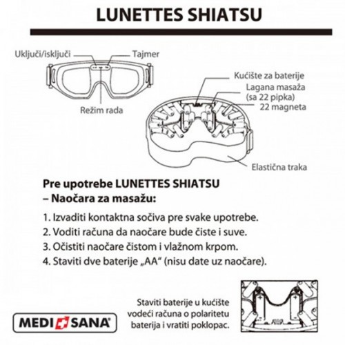 Naočare za masažu Lunettes Shiatsu