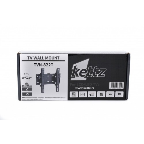 Nosač za TV podesivi 17"-43" Kettz TVN-822T