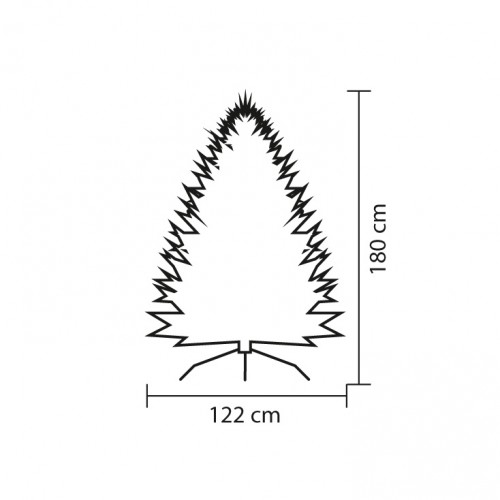 Novogodišnja jelka 180 cm KMF4/180