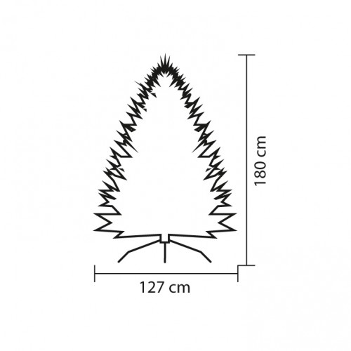 Novogodišnja jelka 180 cm KMF5/180