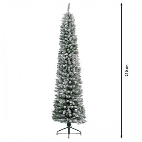 Novogodišnja jelka Pencil pine snowy 210cm x 60cm Everlands