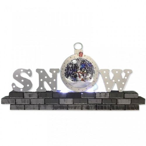 Novogodišnja muzička dekoracija Snow sat