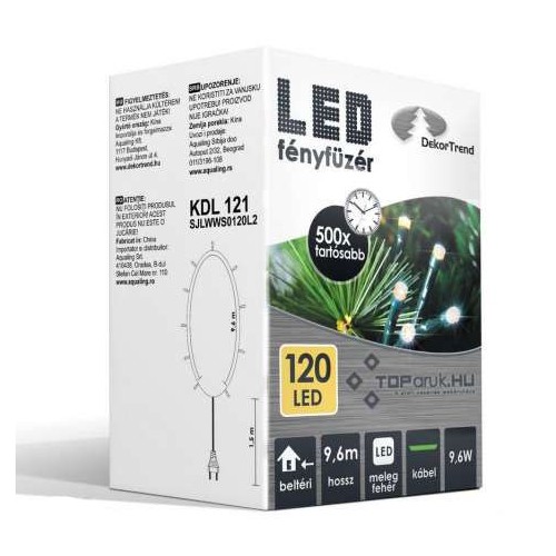 Novogodišnje hladno bele LED lampice 120 sijalica