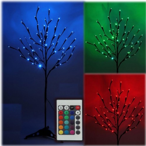Novogodišnje svetleće drvo LED multikolor