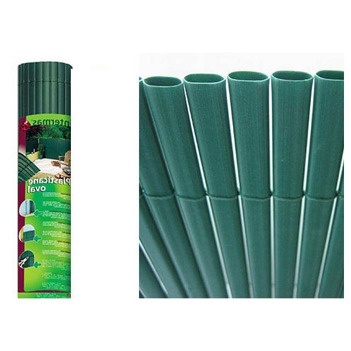 Ograda od veštačkog bambusa 1.5x3 m Zelena