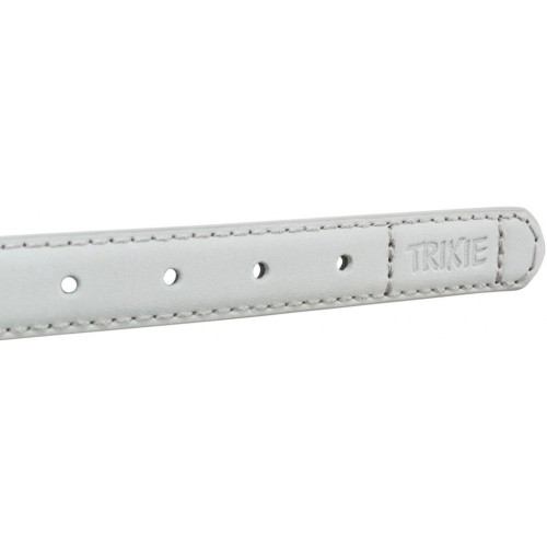 Be Nordic ogrlica koža  XS-S 30-36cm/15mm Sivi