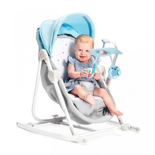 Stolica za ljuljanje 5u1 Unimo Light Blue