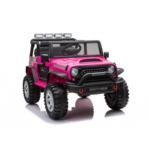 Dečiji auto na akumulator Jeep Brothers pink