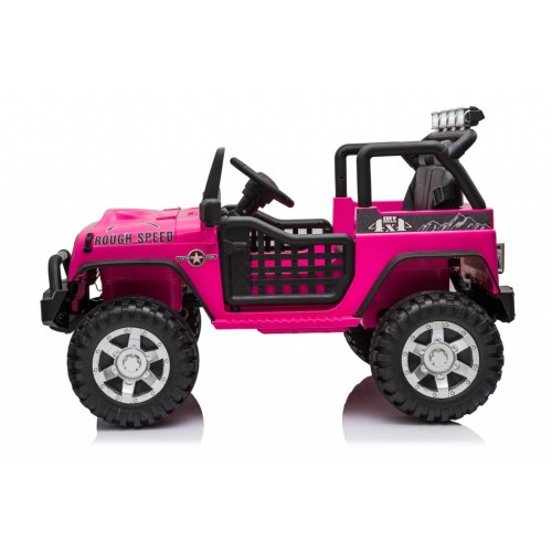 Dečiji auto na akumulator Jeep Brothers pink