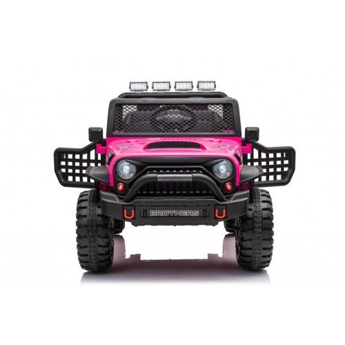 Dečiji auto na akumulator Jeep Brothers pink