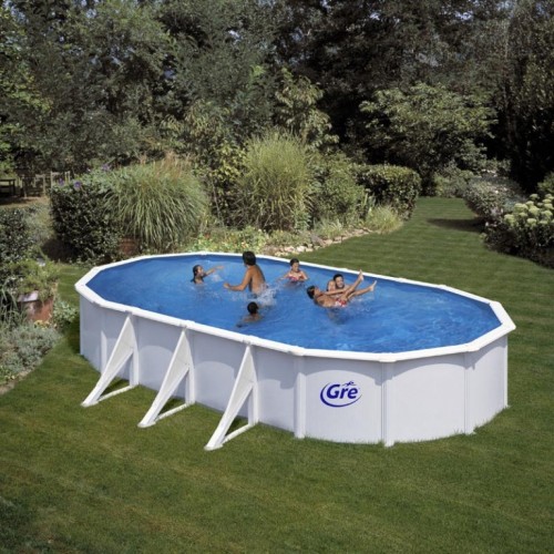 GRE ovalni montažni bazen Atlantis SET   730x375x132 cm