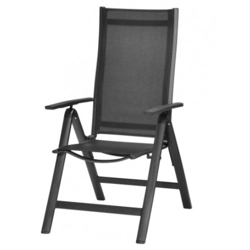 Podesiva stolica sa 5 položaja Lomina alu/tekstilen
