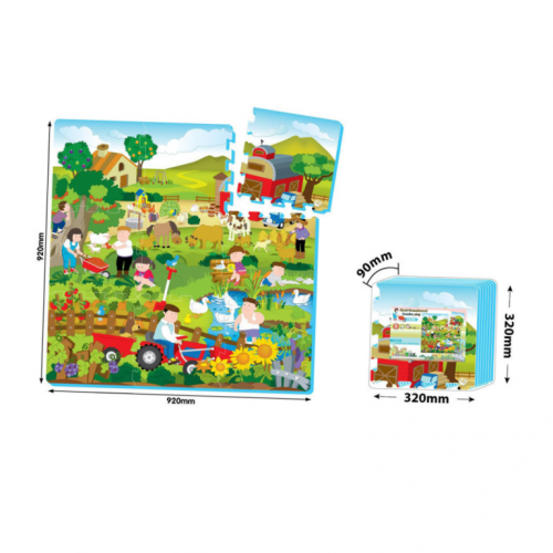 Podne puzzle - Farma slika