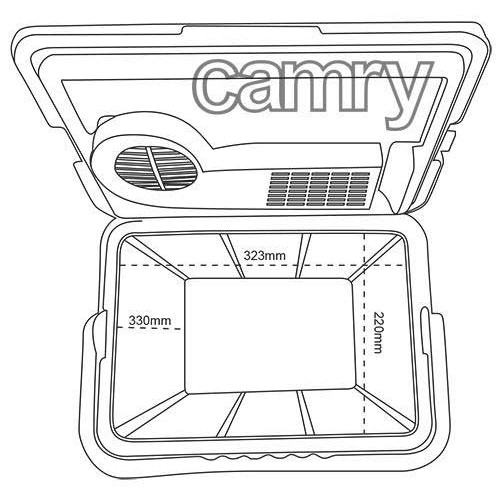Portabl frižider Camry CR8065 24L 12V / 220V 