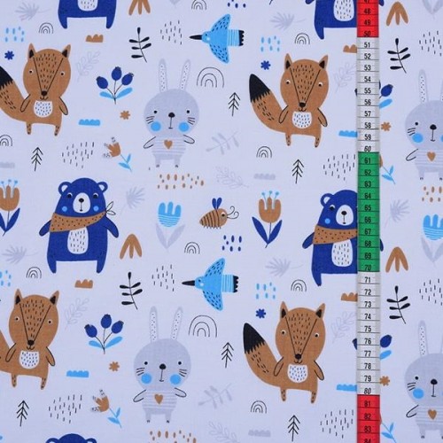 Posteljina 140X100cm - NAVY BEAR