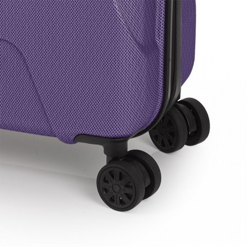 Putni kabinski ABS kofer Custom purple 40 x 55 x 20 cm