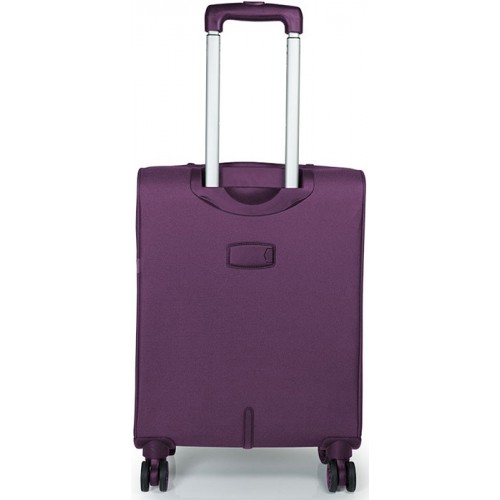 Putni kabinski kofer Daisy purple 39x55x20 cm