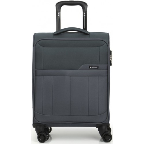 Putni kabinski kofer Roma grey 39 x 55 x 20 cm