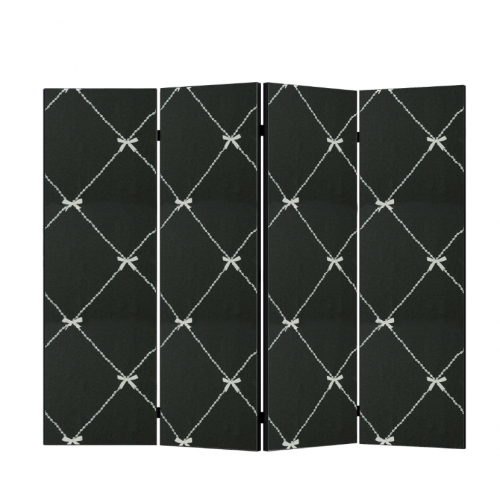 Paravan romb black 5 krila 250x175cm