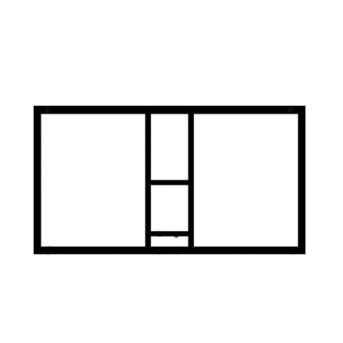 Ram nosač košarkaške table 1200x900 mm