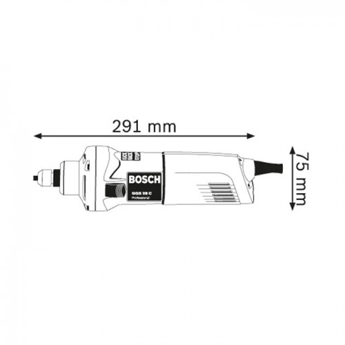 Brusilica Bosch GGS 28 C Professional ravna