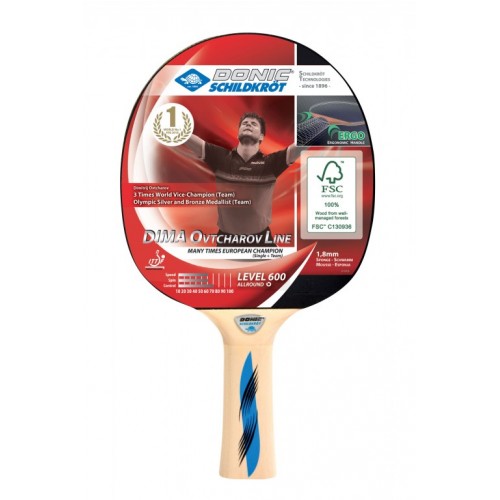 Reket za stoni tenis Donic Dima Ovtcharov 600
