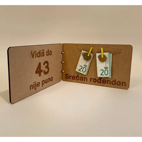 Čestitka za 43. rođendan