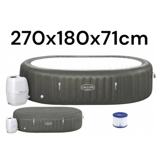 Bazen 60067 Đakuzi LAY-Z-SPA SMART AIRJET 270X180X71 BW