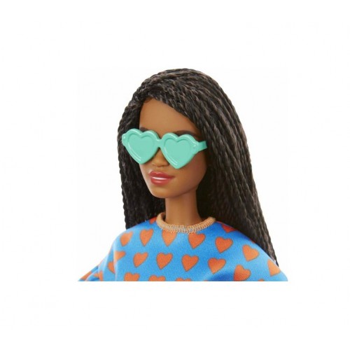 Barbie fashionista crnka-plava srce GRB63 900002