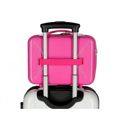 Beauty case ABS Enso make a wish pink