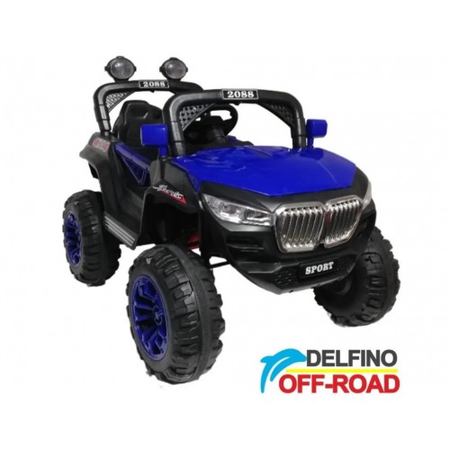 Quad na akumulator za dvoje dece sa pogonom na sva četiri točka 2088 Plavi