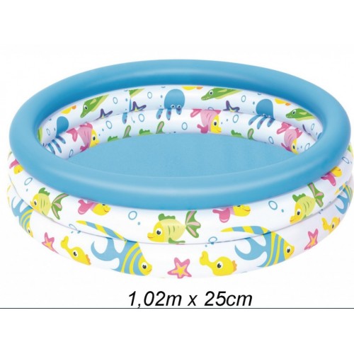 BAZEN 51008 1.02MX25CM CORAL BESTWAY
