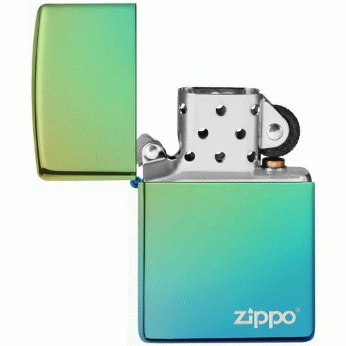 Zippo upaljač - Hp Teal Logo