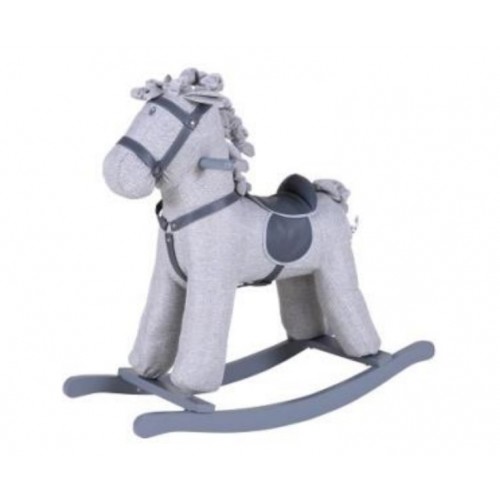 Konj na ljuljanje pliš grey horse 405105