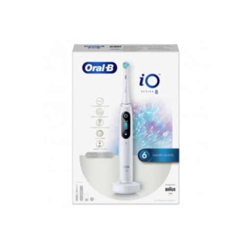 Električna četkica za zube Oral-B POC iO8 White Alabaster