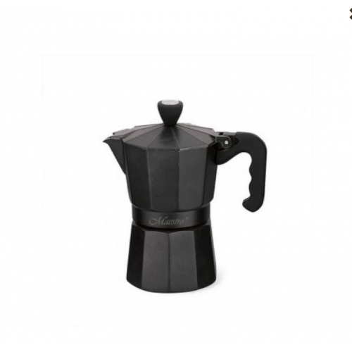 Džezva za espresso kafu 3 šoljice 150ML crna  Maestro MR1666-3B 