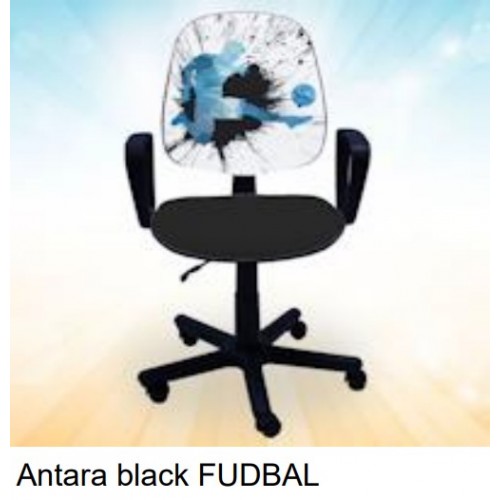 Dečija stolica Antara black Fudbal 