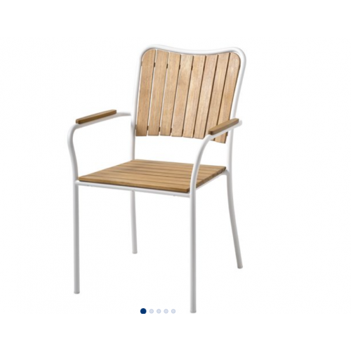 Baštenska stolica Bistra nature/bela
