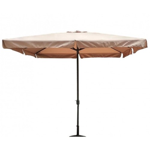 Četvrtasti Alu Suncobran 300x300cm Bež ARNEA 