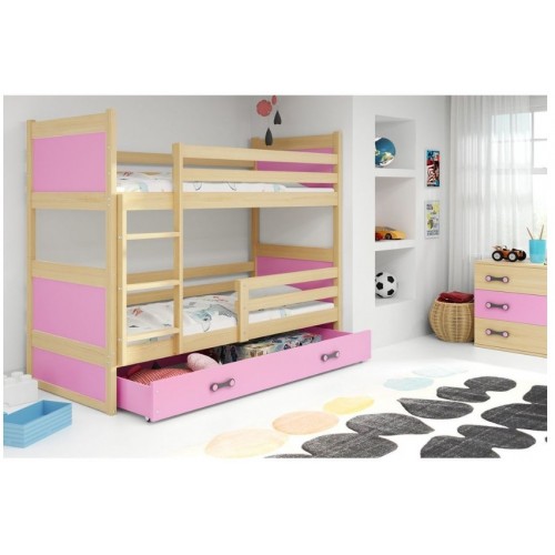 Baloo Bonny Krevet Na Sprat 200X90 Pine Rozi 8444