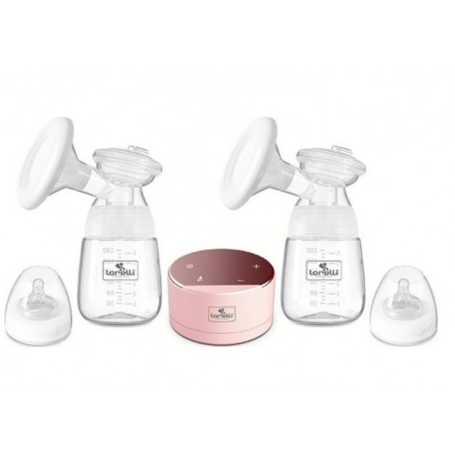 Lorelli twin pumpica za izmazanje daily comfort - pink 10220590001