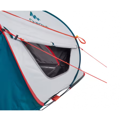 Šator za kampovanje 2 osobe belo plavi 