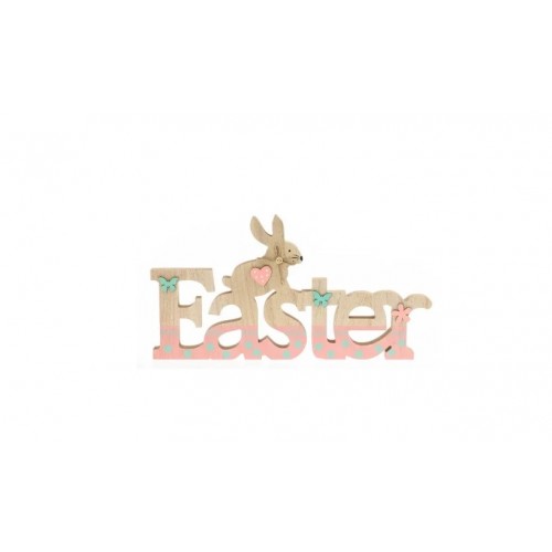 April, uskršnja dekoracija, drvena, zec , Easter 42x2,5x22cm 734006