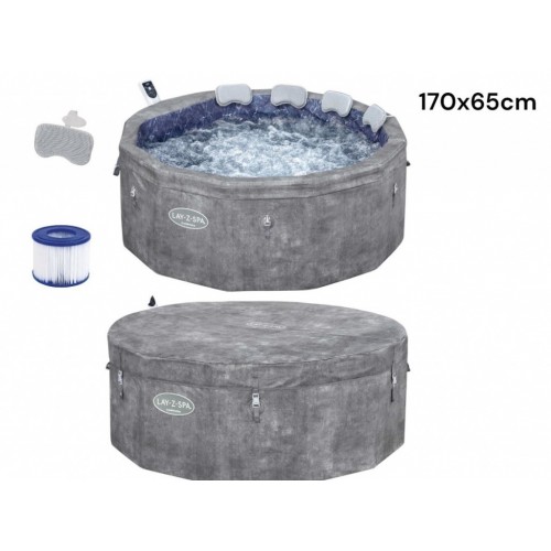 Bazen Đakuzi 6001V LAY-Z-SPA SMART AIRJ 170X65 BW