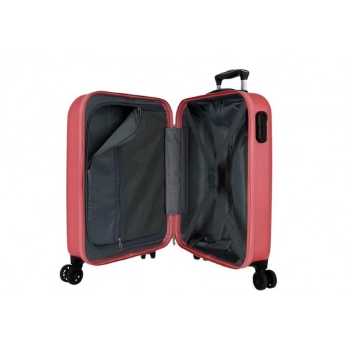 Kofer Roll Road ABS 55 cm Pink Camboya
